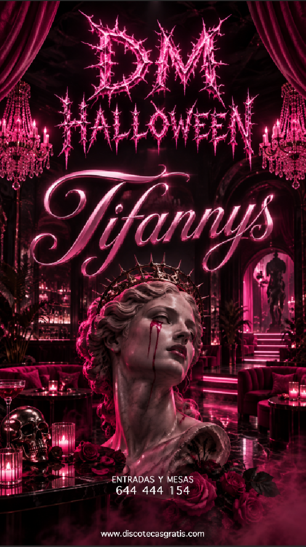 Fiesta Halloween Discoteca Tiffany´s