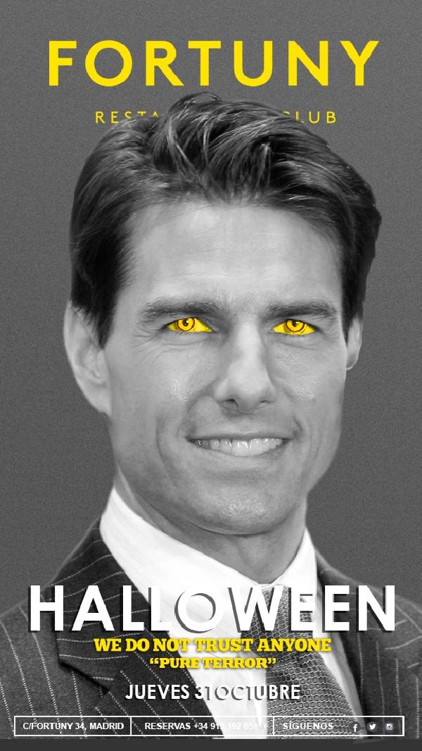Fiesta halloween en Fortuny