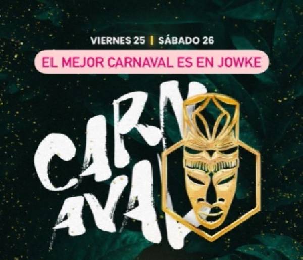 Carnavales en Discoteca Jowke. Disfraces, colores, alegría y mucha diversión. La mejor fiesta de Carnaval