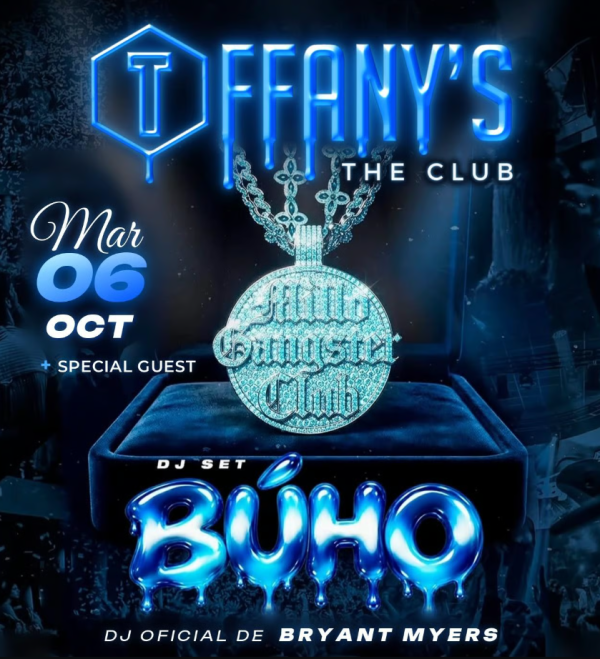 Fiesta Martes Tiffany's