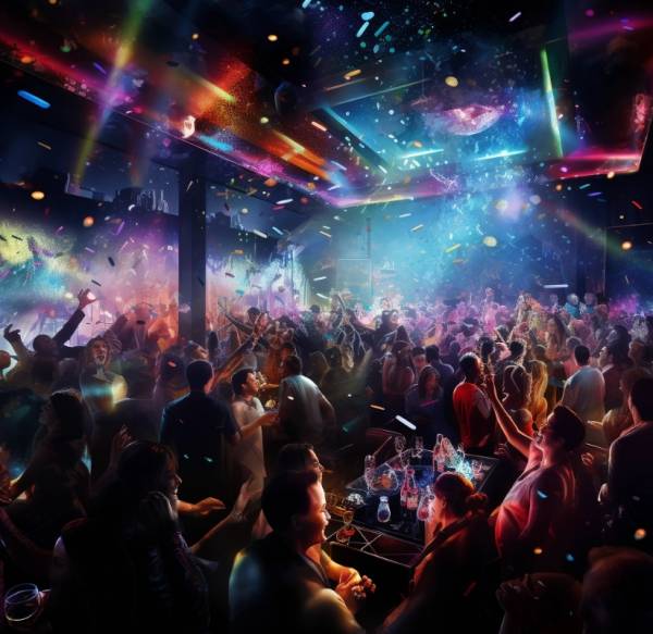 Fiesta Domingos discotca Carola Moreno Madrid