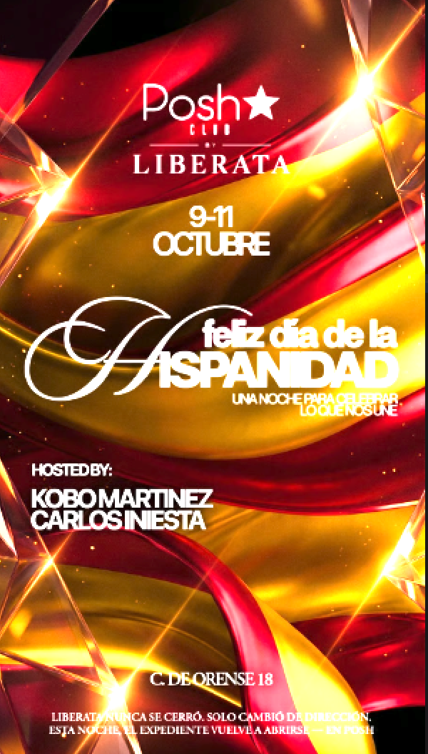 Fiesta Viernes discoteca Posh Madrid