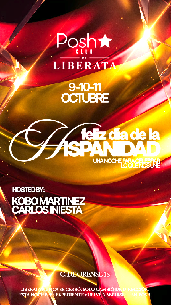 Fiesta Domingos discoteca Posh Madrid